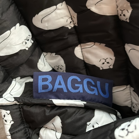 BAGGU Cat Print Puffy Laptop Sleeve NWOT - Picture 7 of 9